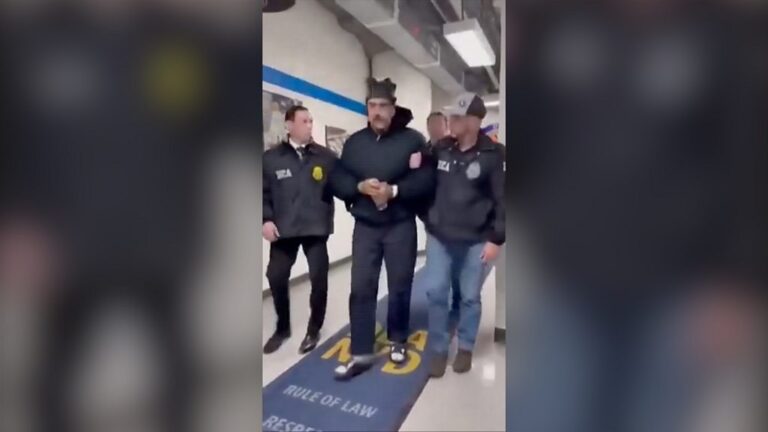 Video shows Maduro’s arrival in US and journey into custody