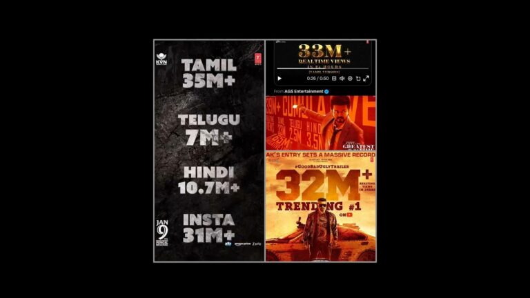 jana nayagan official trailer record list#shorts#jananayagan