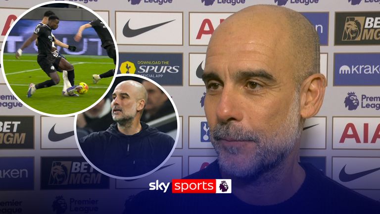 PEP GUARDIOLA SPURS MAN CITY