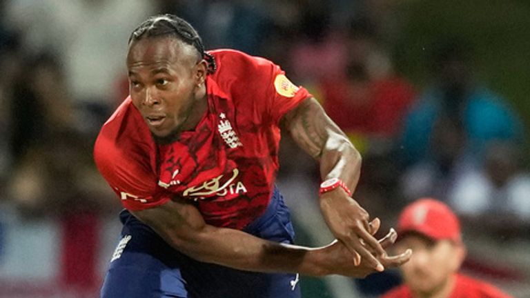 England's Jofra Archer, T20 cricket (Associated Press)