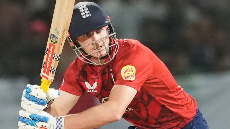 England captain Harry Brook, T20 cricket (Associated Press)
