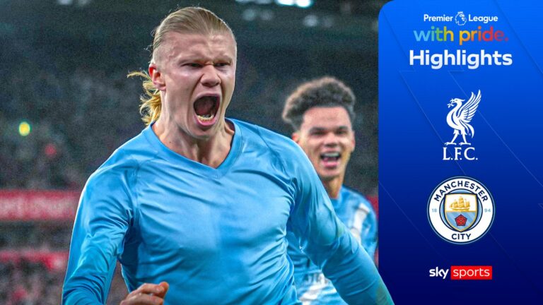 Haaland scores stoppage-time penalty to seal DRAMATIC win over Liverpool!