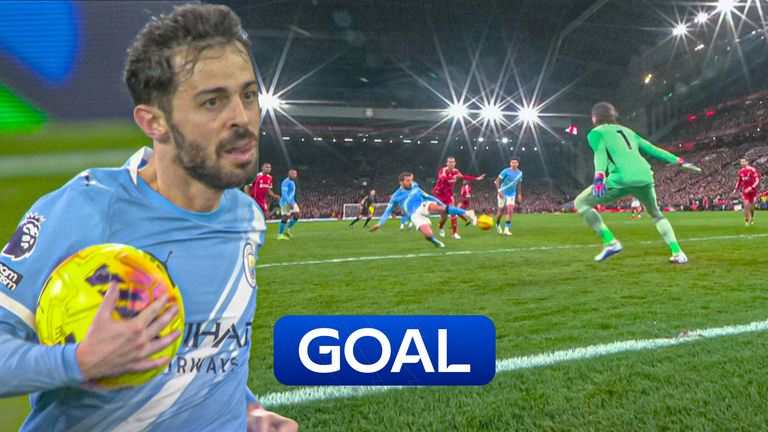 Man City equaliser.