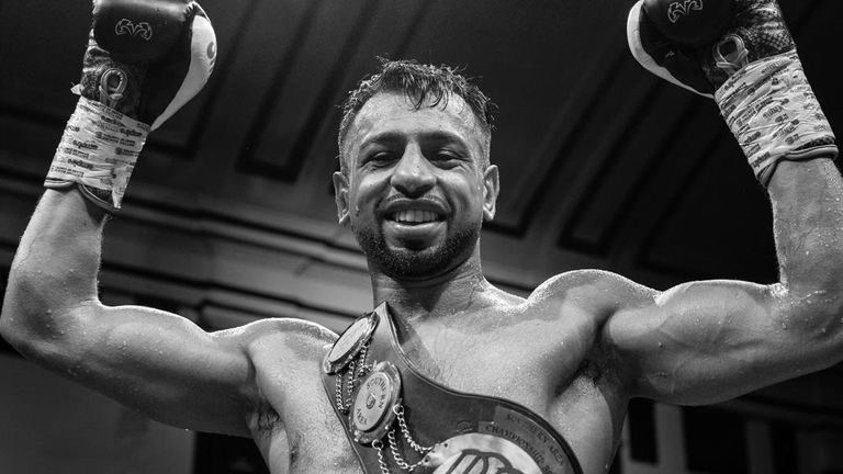 Andrew's husband Numan Hussain is also a professional boxer.
