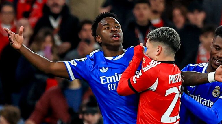Benfica vs Real Madrid delayed for 10 minutes after Vinicius Jr incident with Gianluca Prestianni | Football News
