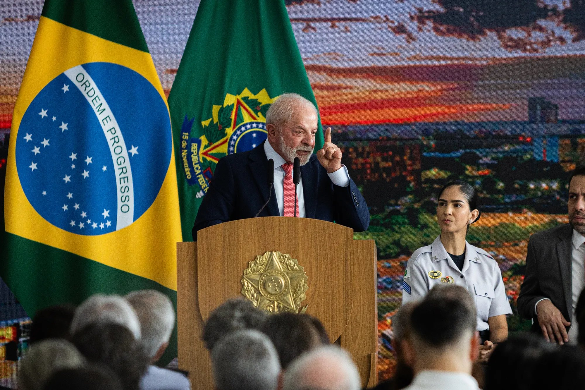Brazilian President Luiz Inácio Lula da Silva 