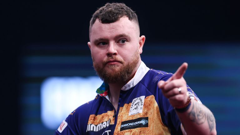 Josh Rock, Winmau World Darts Masters (Pic credit - PDC)