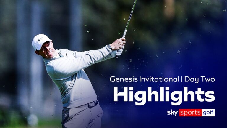 McIlroy in contention at halfway stage of Genesis Invitational