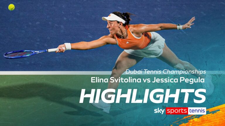 Dream debut in Dubai! Pegula dominates Svitolina to win 10th WTA title