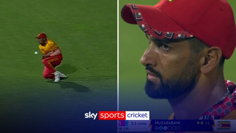 ‘If looks could kill!’ | Zimbabwe fielder drops same batter TWICE!