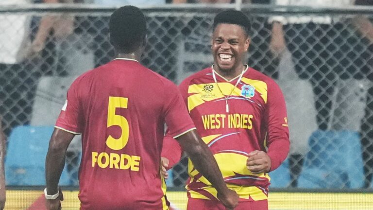 T20 World Cup: West Indies score record 254 runs and thrash Zimbabwe by 107 as Musekiwa drops twice | Cricket News