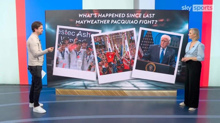 What has happened since Mayweather last fought Pacquiao?