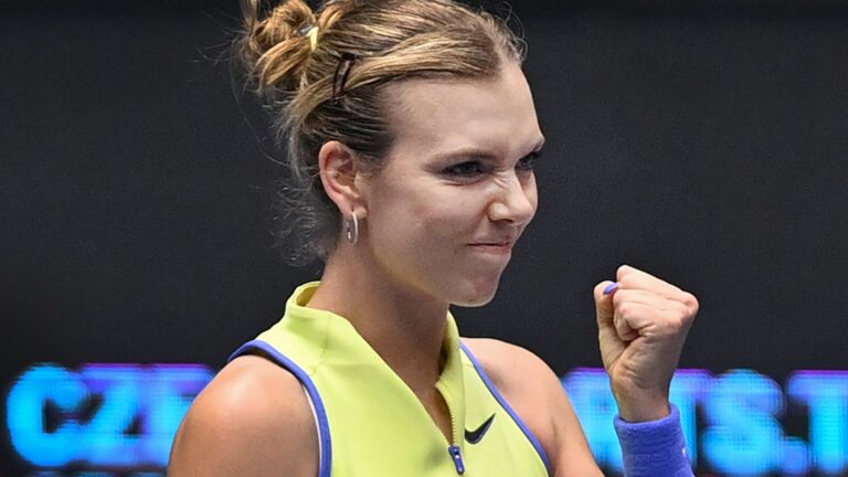Katie Boulter overcomes serving issues to beat Beatriz Haddad Maia in opening round of Merida Open | Tennis News