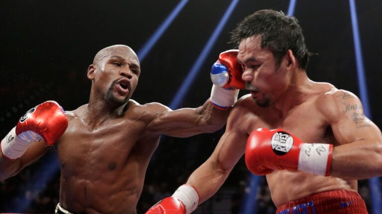 Floyd Mayweather vs Manny Pacquiao: Who is favourite and why is fight happening in 2026 in Las Vegas? | Boxing News