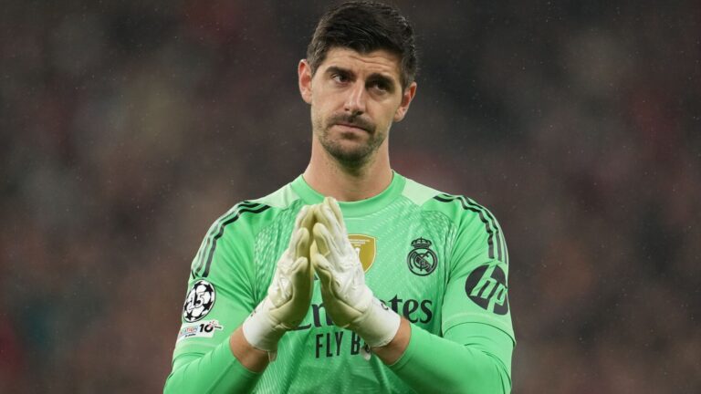 Vinicius Junior: Thibaut Courtois says Real Madrid team-mate did nothing wrong in celebrating goal against Benfica | Football News