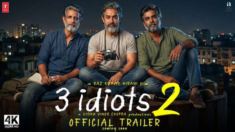 3 IDIOTS – 2 | Official Trailer | Aamir Khan, Sharman Joshi, R. Madhavan, Rajkumar Hirani | In 2026