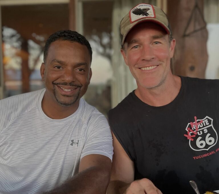 Alfonso Ribeiro Shares Heartbreaking Photo Of ‘Last Moment’ With James Van Der Beek