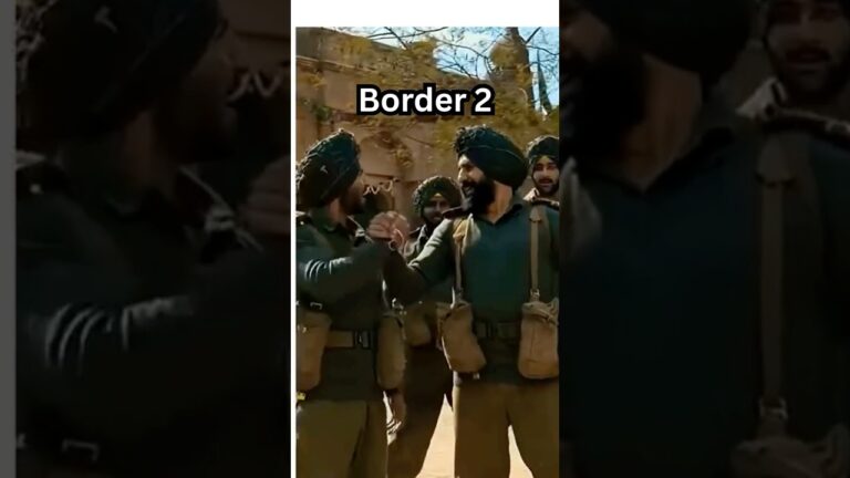 Border 2 Official Trailer 🔥 Goosebumps War Action | Sunny Deol Comeback  #bollywood #entertainment