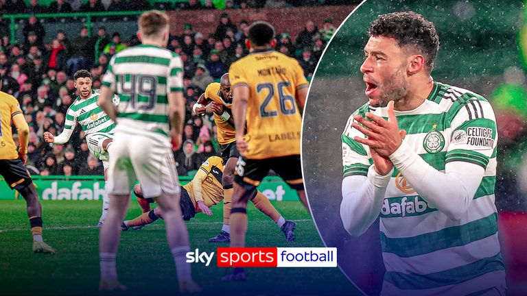 Alex Oxlade-Chamberlain marks his Celtic debut in style, firing home an injury-time winner to seal a dramatic