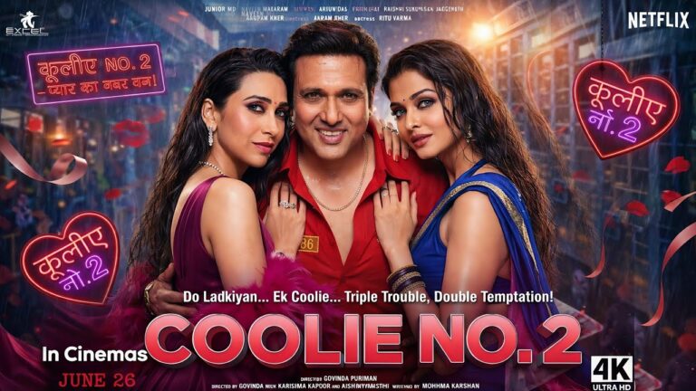 Coolie No.2 – Official Trailer | Govinda | Karishma Kapoor | Aishwarya Rai | Devid Dhawan |New Movie
