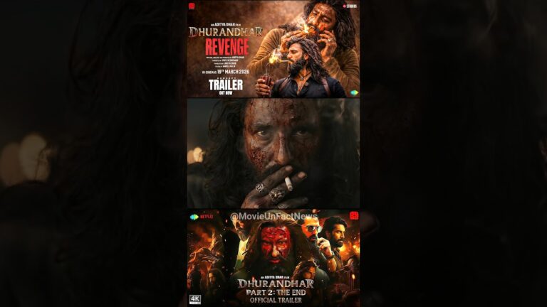 DHURANDHAR 2 – The Revenge | Official Trailer | Ranveer Singh | Sanjay Dutt | Aditya Dhar | 19.03.26