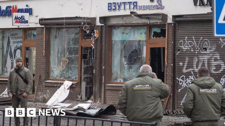 Explosions kill police officer and injure 25 in western Ukraine