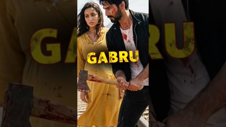 Gabru – Official Trailer | Sunny Deol |Shahid Kapoor|  Shraddha Kapoor | Nana Patekar #movie #teaser