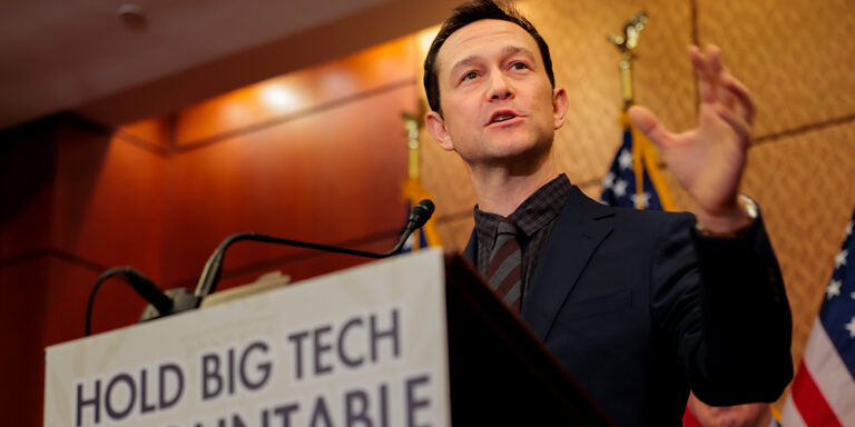 Joseph Gordon-Levitt Advocates for Tech Accountability at Capitol Hill | Joseph Gordon Levitt | Celebrity News and Gossip | Entertainment, Photos and Videos