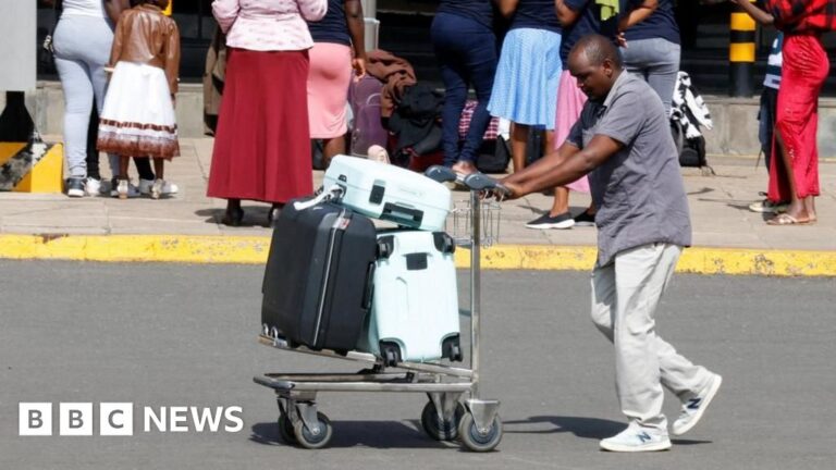 Kenya strike delays flights at international hub airport