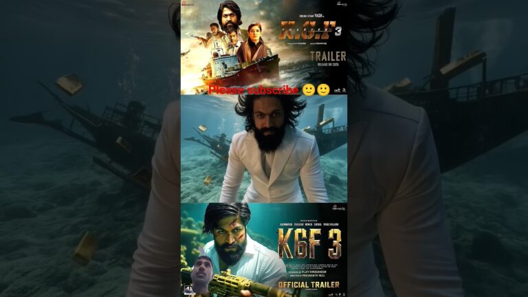 Kgf 3 Official Trailer | Rocking Star Yash | Kgf Chapter 3 Trailer | Kgf 3 Movie | New Movie Trailer
