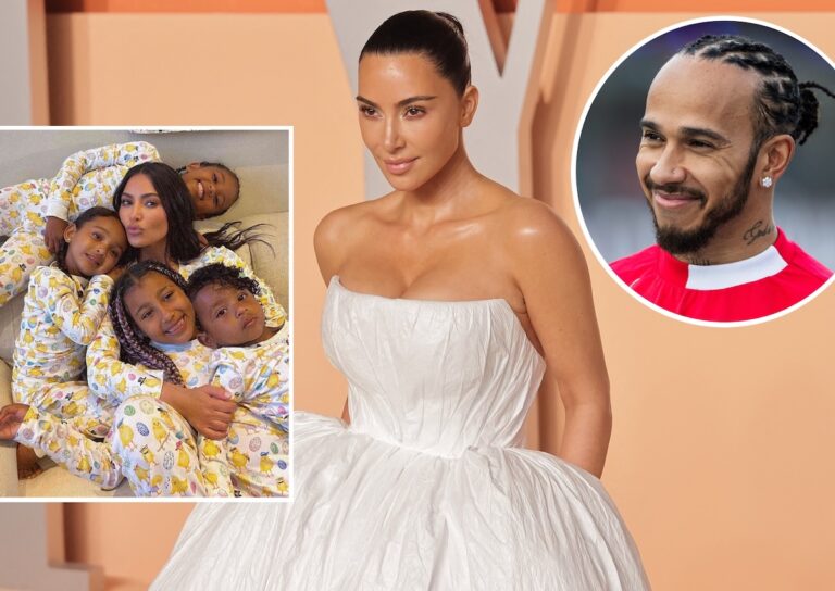 Kim Kardashian’s Kids Have Met Lewis Hamilton – But Do They Approve?!