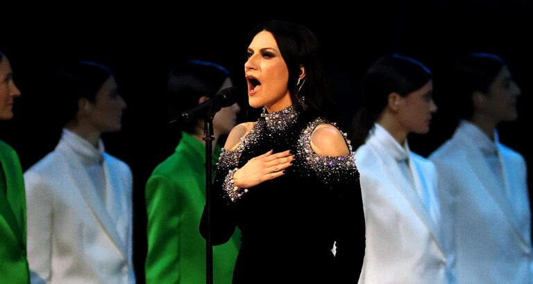 Laura Pausini Sings Italian National Anthem at Winter Olympics 2026 Opening Ceremony! | 2026 Winter Olympics, Laura Pausini, olympics | Celebrity News and Gossip | Entertainment, Photos and Videos