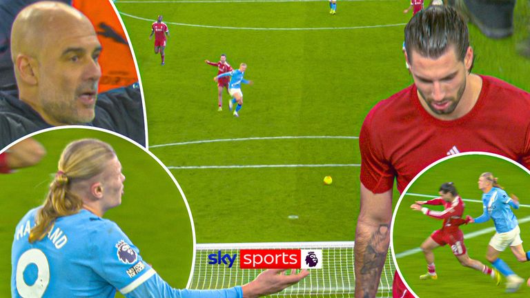 Chaos between Liverpool and Man City.