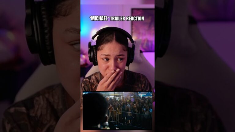 MICHAEL OFFICIAL TRAILER REACTION!! #michael #michaeljackson #reaction