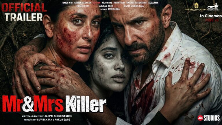 Mr & Mrs Killer | Official Trailer | Kareena Kapoor | Saif Ali Khan | Janhvi | New Movie Trailer
