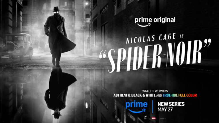 Nicolas Cage’s ‘Spider-Noir’ Gets Release Date, 2 Trailers in ‘Authentic’ & ‘True-Hue’ – Watch Now! | Karen Rodriguez, Lamorne Morris, Li Jun Li, Nicolas Cage, Prime Video, Spider-Noir, Television | Celebrity News and Gossip | Entertainment, Photos and Videos