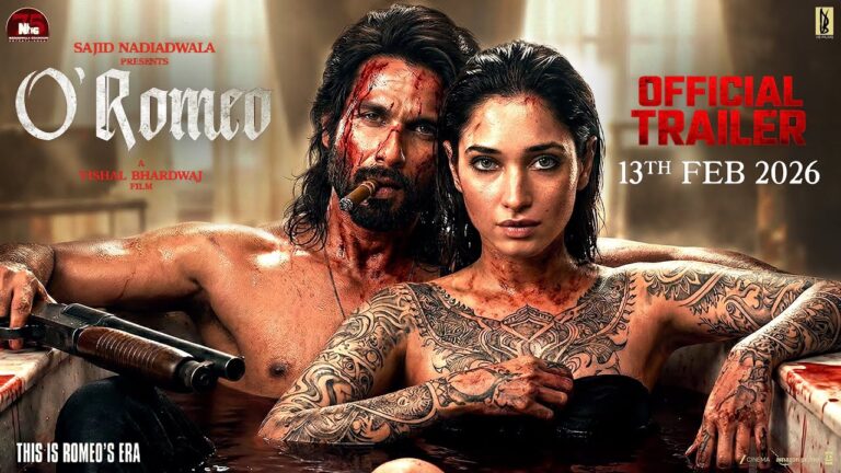 O’ROMEO : Official Trailer | Shahid Kapoor | Tamannaah Bhatia | Vishal Bhardwaj | 13 Feb 2026