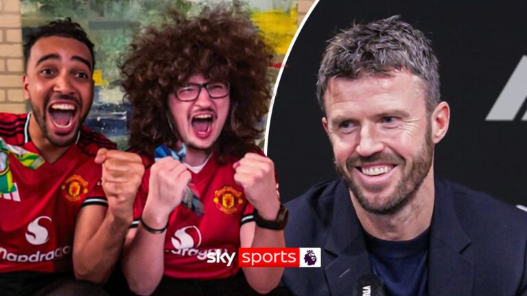 One more win until haircut for Man Utd fan – will Carrick mention him in team talk?!