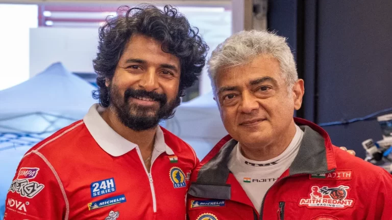 PHOTOS: Sivakarthikeyan shares ‘adrenaline rush’ of meeting Ajith Kumar at Abu Dhabi racetrack
