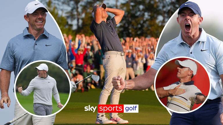 RORY MCILROY SHOTS OF 2025