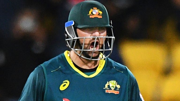 Australia's Tim David (Associated Press)