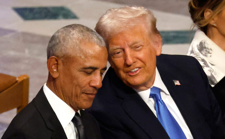 Trump Deletes Racist Video, White House Blames Staffer for Post Despite Karoline Leavitt Previously Defending It | Barack Obama, Donald Trump, Karoline Leavitt, Michelle Obama, Politics | Celebrity News and Gossip | Entertainment, Photos and Videos