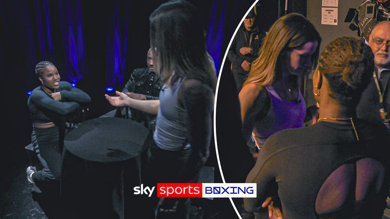 Dubois and Harper get heated.