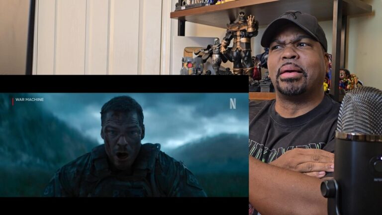 WAR MACHINE | Official Trailer | Reaction!