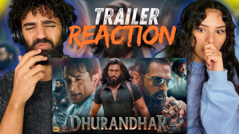 🇮🇳 We react to Dhurandhar Official Trailer | (Reaction)