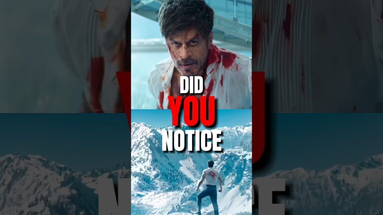 You MISSED This in SRK’s KING Teaser 🔥 #srk #shorts