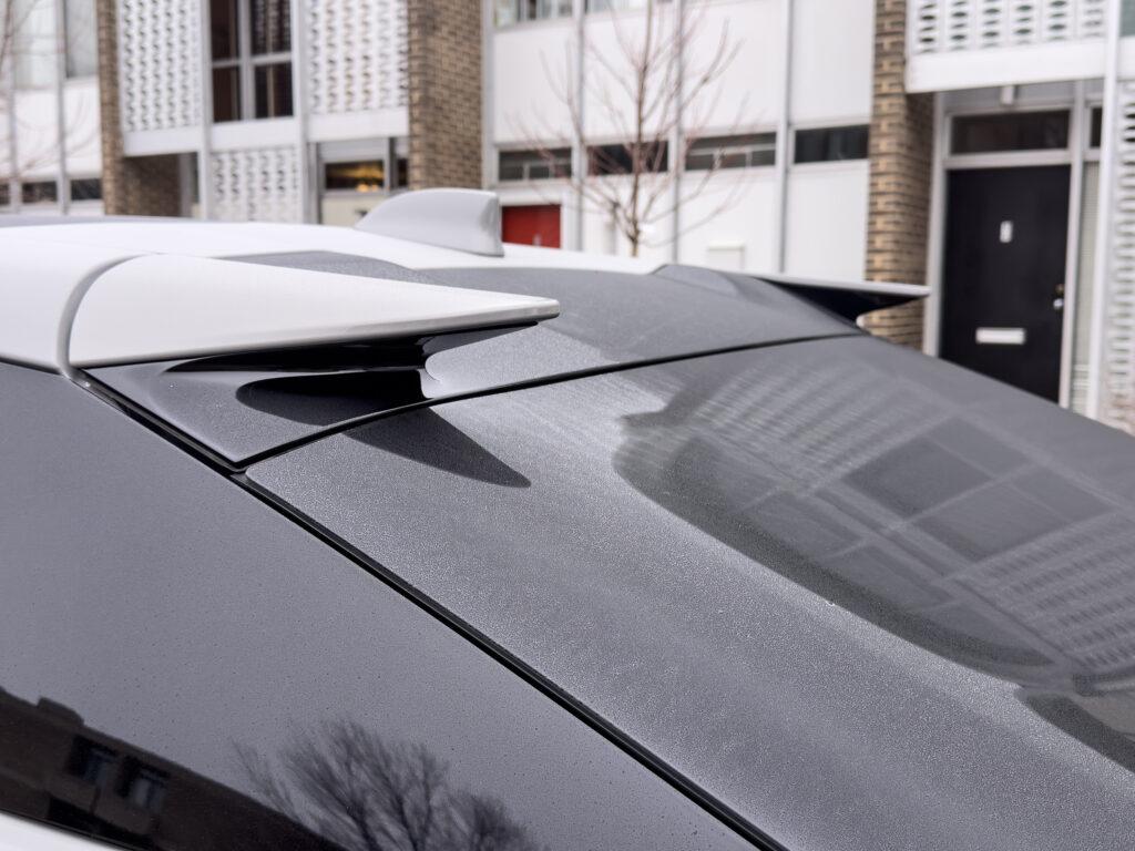 Lexus RZ rear aero elements