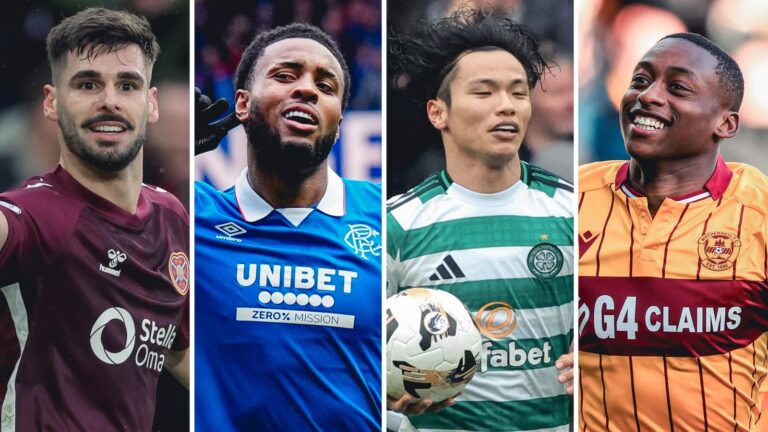 Scottish Premiership title race: Hearts, Rangers, Celtic, Motherwell battle for top spot | Vote for your champions | Football News