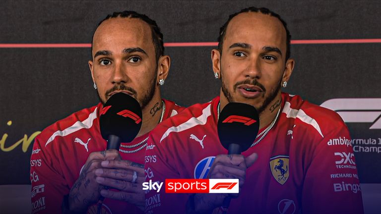 Lewis Hamilton says he's more connected with the 2026 car, having left last season 'behind him'.