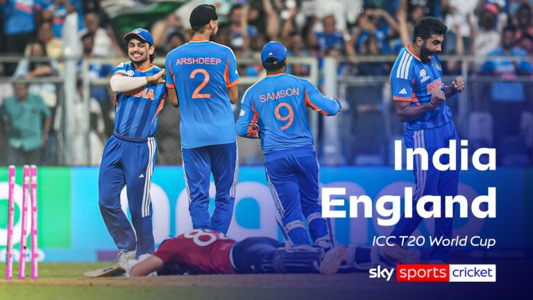 Highlights: England fall to India in high-scoring T20 semi-final